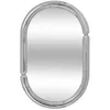 Image de Miroir mural Micaela argent 55x35cm - Atmosphera Créateur dintérieur