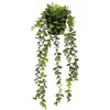 Image de Eucalyptus artificiel en pot Merly vert H51cm - Atmosphera createur dinterieur - Vert foncé