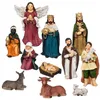 Image de Santons de Noël - OSE - Kit de 11 figurines - Résine - 75 cm - Multicolore