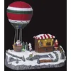 Image de Village lumineux montgolfière 9 LED H.26cm - Feeric Lights & Christmas