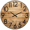 Image de Horloge Abby bois D70cm - Atmosphera Créateur dintérieur