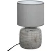 Image de Lampe Salta céramique gris 26.5cm - Atmosphera Créateur dintérieur