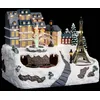 Image de Village de Noël toits de paris & fontaine animé 36 LED + transfo Feeric lights & christmas