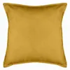 Image de Coussin LILOU coton jaune 45x45cm - Atmosphera Créateur dintérieur