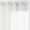 Image de Voilage Anissa blanc ivoire 140x240cm - Atmosphera Créateur dintérieur