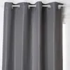 Image de Rideau occultant Elena gris ardoise 140x260cm - Atmosphera Créateur dintérieur