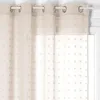 Image de Voilage Lily beige 140x240cm - Atmosphera Créateur dintérieur
