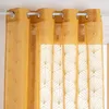 Image de Voilage Mia jaune moutarde 140x240cm - Atmosphera Créateur dintérieur