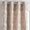 Image de Rideau Bejuco motifs jacquard beige 140x260cm - Atmosphera Créateur dintérieur