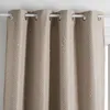 Image de Rideau occultant Mattone beige 140x260cm - Atmosphera Créateur dintérieur