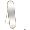 Image de Miroir sur pied Edi métal doré 160x44cm - Atmosphera Créateur dintérieur