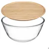 Image de Saladier D23cm couvercle bambou - 5five