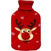 Image de Bouillotte - OSE - Rudolph - Tricot - Rouge - 17 L - 325 cm