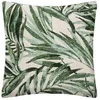 Image de Housse de coussin Tropique vert cèdre 40x40cm - Atmosphera createur dinterieur