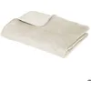 Image de Dessus de lit Delia feuille velours blanc ivoire 240x260cm - Atmosphera Créateur dintérieur