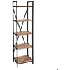 Image de Bibliothèque Edena acacia et métal 45x180cm - Atmosphera Créateur dintérieur