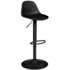Image de Chaise de bar ajustable Aiko noir - Atmosphera createur dinterieur