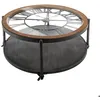 Image de Table basse Chrono noir D90cm - Atmosphera createur dinterieur