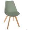 Image de Chaise Baya pieds hêtre vert kaki - Atmosphera Créateur dintérieur