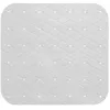 Image de Tapis anti-dérapant - FIVE - 55 x 55 cm - PVC - Blanc - Ventouses