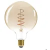 Image de Ampoule LED Globe ambre torsadéD13cm E27 - Atmosphera createur dinterieur