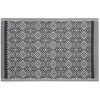 Image de Tapis Stica en plastique 120x180cm - Atmosphera createur dinterieur - Noir