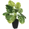 Image de Plante artificielle pot ciment H70cm - Atmosphera createur dinterieur
