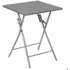 Image de Table pliante 2 places gris - 5 five simply smart