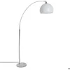 Image de Lampadaire arc Geda marbre blanc H185cm - Atmosphera Créateur dintérieur