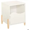 Image de Table de chevet enfant Douceur blanc 355x40cm - Atmosphera createur dinterieur