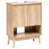 Image de Meuble sous-lavabo Abana 2 portes bois clair - 5five