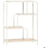 Image de Console Curvy 2 étagères bois clair - 5 five simply smart