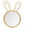 Image de Miroir enfant lapin pin 24x38cm - Atmosphera Créateur dintérieur