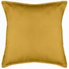 Image de Coussin LILOU coton jaune moutarde 55x55cm - Atmosphera createur dinterieur