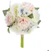 Image de Bouquet doeillets artificiels rose H26cm - Atmosphera createur dinterieur