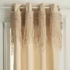 Image de Rideau Rituality macramé beige 140x260cm - Atmosphera Créateur dintérieur