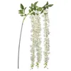Image de Tige de glycine artificielle blanc H130cm - Atmosphera createur dinterieur