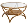 Image de Table basse Farah rotin D90cm - Atmosphera Créateur dintérieur
