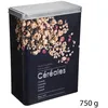 Image de Boîte à céréales 750g métal Black Edition noir - 5 five simply smart