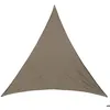 Image de Toile solaire triangle Anori - 400 x 400 x 400 cm - Polyester - Taupe