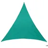 Image de Toile solaire triangle Anori - 400 x 400 x 400 cm - Polyester - Vert