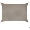 Image de Voile dombrage rectangulaire Anori 4x3m en polyester - Hespéride