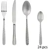 Image de Secret de Gourmet - Ménagère 24 pièces Flora - Inox