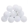 Image de Guirlande LED 10 boules pile blanc L165cm - Atmosphera Créateur dintérieur