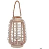Image de Lanterne Rattan rotin D22cm - Atmosphera Créateur dintérieur