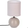Image de Lampe céramique Timéo gris taupe mat H25cm - Atmosphera createur dinterieur