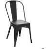 Image de Chaise Niko métal noir - Atmosphera Créateur dintérieur