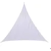 Image de Voile dombrage triangulaire Curacao blanc 5x5x5m en polyester - Hespéride
