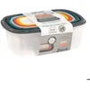 Image de 6 boîtes de conservation Colors plastique - 5 five simply smart