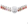 Image de Brûle-parfum Kili avec 12 huiles parfumées 10ml assorti - Atmosphera Créateur dintérieur